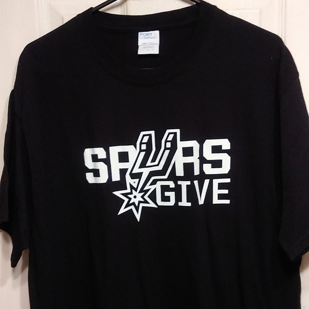 Spurs Give Shirt Size Large